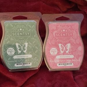 2 Scentsy Bars Frosted Fantasy & Pink Sunshine- NEW
